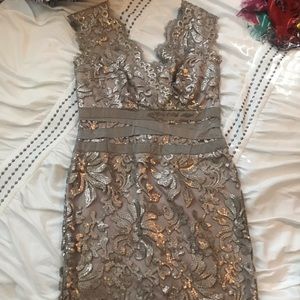 Tadashi Shoji cocktail dress from Nordstrom